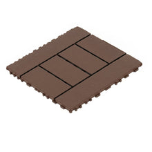 Load image into Gallery viewer, H Style Diy Module Interlocking Patio Deck Tiles