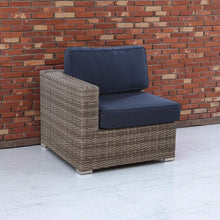 Load image into Gallery viewer, Right Left Sectional 1 Patio Chair With Cushions - Multicolor