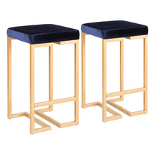 Load image into Gallery viewer, Midas - Contemporary / Glam Counter Stool (Set of 2)