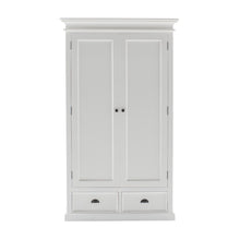 Load image into Gallery viewer, 43" Solid Wood Two Drawer Dresser - White