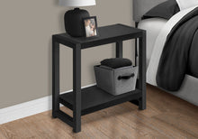Load image into Gallery viewer, Accent Side Table, Narrow, Small, 2 Tier, Contemporary And Modern