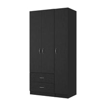 Load image into Gallery viewer, 2 Drawer, Combo Dresser - Black