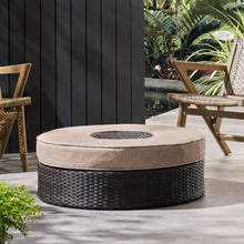 Load image into Gallery viewer, Madras - Ottoman With Ice Bucket