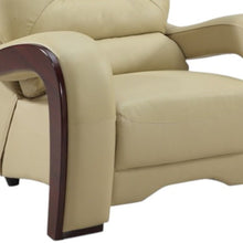 Load image into Gallery viewer, 39" Leather Arm Chair - Beige / Brown