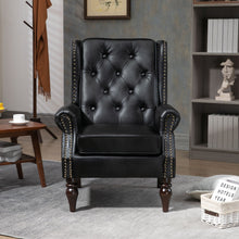 Load image into Gallery viewer, Modern Accent Armchair With Sturdy Wood Legs