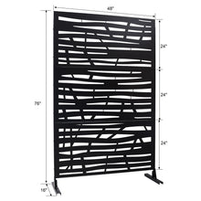 Load image into Gallery viewer, Outdoor & Indoor Privacy Screen Metal Privacy Screen