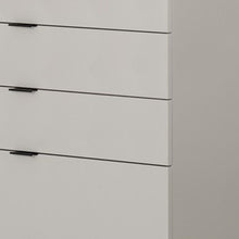 Load image into Gallery viewer, Manufactured Wood Five Drawer Chest - Gray