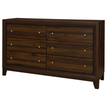 Load image into Gallery viewer, Anza - 6 Drawer Dresser Cabinet - Walnut