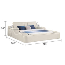 Load image into Gallery viewer, Zoya - Smart Multifunctional Bed, Built In Bluetooth Speakers, USB Charging