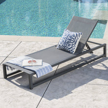 Load image into Gallery viewer, Chaise Lounge With 5 Reclining Positions, Outdoor Patio Lounge Chairs