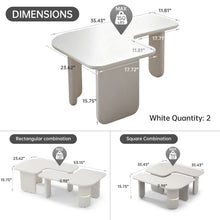 Load image into Gallery viewer, L-Shape Coffee Table For Living Room