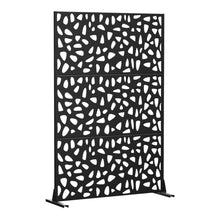 Load image into Gallery viewer, Three Panel Screen Room Divider (562847) - Black