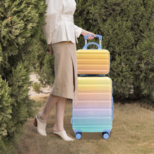 Load image into Gallery viewer, Luggage Set 14" / 20" With Combination Lock And Cosmetic Case