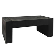 Load image into Gallery viewer, Modern Farmhouse Living Room Block Leg Coffee Table