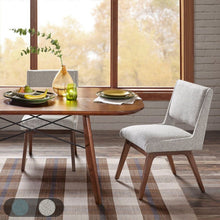Load image into Gallery viewer, Boomerang - Dining Side Chair With Upholstered Cushions (Set of 2) - Light Gray