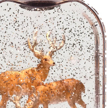 Load image into Gallery viewer, Plastic Deer Tabletop Sculpture With LED - Brown / White