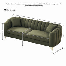 Load image into Gallery viewer, Oversized Sofa, Deep Tufted Couch