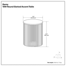 Load image into Gallery viewer, Demy - Handcrafted Metal Accent Table