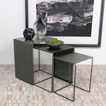 Load image into Gallery viewer, Vestal - 3 Piece Rectangular Nesting Table Set - Gray