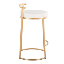 Load image into Gallery viewer, Fuji - Round Contemporary Fixed Height Counter Stool (Set of 2)