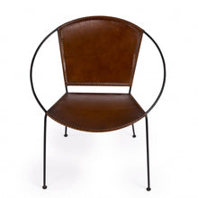 Load image into Gallery viewer, Faux Leather Side Chair - Black