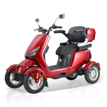 Load image into Gallery viewer, Electric Mobility Scooter With Big Size And High Power - Red