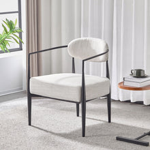 Load image into Gallery viewer, Modern Upholstered Accent Armchair With Pocket Spring Seat