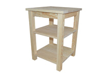 Load image into Gallery viewer, 28" Solid Wood Nightstand - Tan
