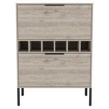 Load image into Gallery viewer, 43" Wood Console Bar Cabinet With Two Doors - Beige