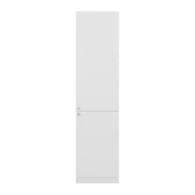 Load image into Gallery viewer, One Tier Bookcase With One Door (724353) - White