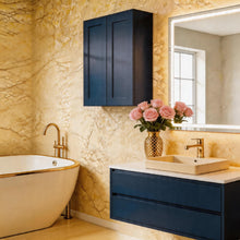 Load image into Gallery viewer, Shaker Wall Cabinet With Soft Close Hinges, Adjustable Shelves, Double Door