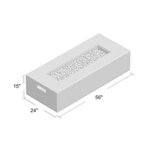 Load image into Gallery viewer, Modern Concrete Design Propane Outdoor Fire Pit Table