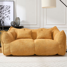 Load image into Gallery viewer, Comfortable Dual Beanbag Chair With High Resilience Foam Core For 2 People