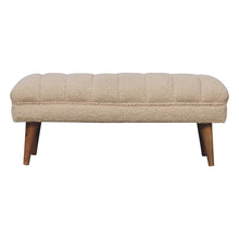 Load image into Gallery viewer, Puffer Bench - Beige