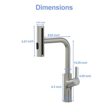 Load image into Gallery viewer, 360° Pull Down Kitchen Faucet With 4 Spray Modes