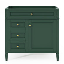 Load image into Gallery viewer, Bathroom Vanity With 2 Drawers And Tip-Out Drawer, Storage Cabinet