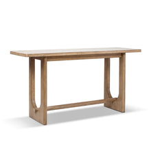 Load image into Gallery viewer, Turnkey - Trestle Console Table - Antique Brown