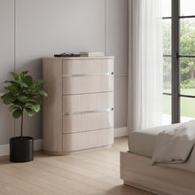 Load image into Gallery viewer, 40" Wood Four Drawer Gentlemens Chest - Beige