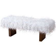 Load image into Gallery viewer, Henley - Fur Bench - White Khaki