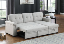 Load image into Gallery viewer, Lucca - Reversible Sleeper Sectional Sofa With Storage Chaise