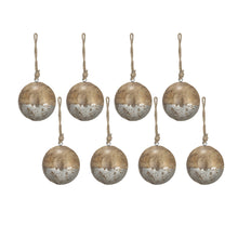 Load image into Gallery viewer, Christmas Ball Ornaments, Wood Decorative Hanging Ball Christmas Tree Ornaments For Holiday Party Decorations