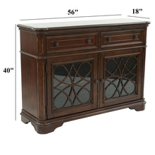 Load image into Gallery viewer, Server Drawers Storage Cabinet For Dining Room