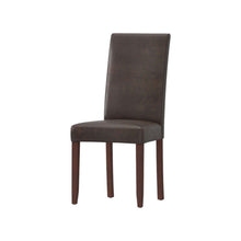 Load image into Gallery viewer, Dining Parsons Chairs Wooden (Set of 2) - Brown