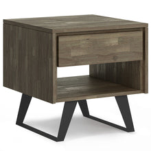 Load image into Gallery viewer, Metal Square End Table - Gray