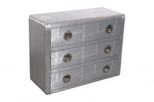 Load image into Gallery viewer, Three Drawer Dresser - Silver
