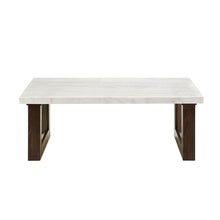Load image into Gallery viewer, Edwyn - Natural Marble Top End Table