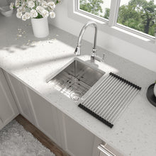 Load image into Gallery viewer, 13" Undermount Kitchen Sink 16 Gauge Single Bowl - Brushed Nickel