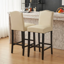 Load image into Gallery viewer, Counter Height Upholstered Bar Stools (Set of 2)