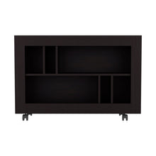 Load image into Gallery viewer, Five Tier Bookcase (734174) - Black