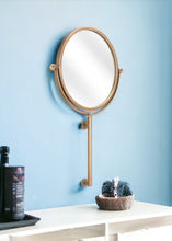 Load image into Gallery viewer, Round Wall Mount Mirror - Gold